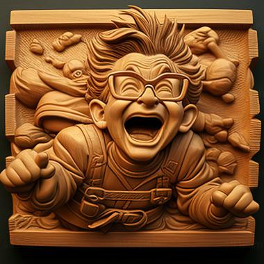 3D model Dr Slump Akira Toriyama (STL)